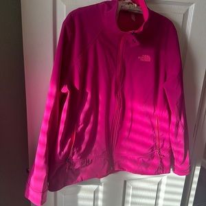 Women’s North Face Pink Fleece Lined Jacket XXL